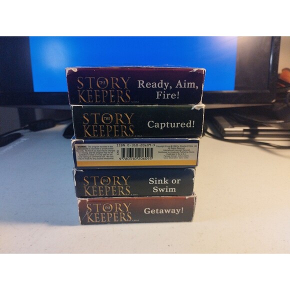 The Story Keepers VHS Lot Of 5 - Christian - Focus on the Family - Picture 4 of 6